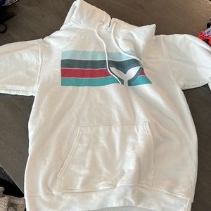 White Hoodie with Whale Tail